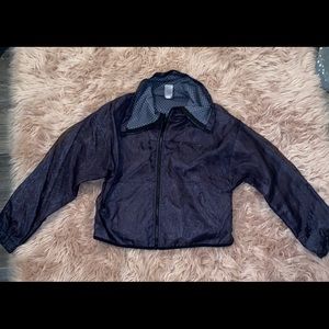 Dark gray/black champion rain jacket 🌧